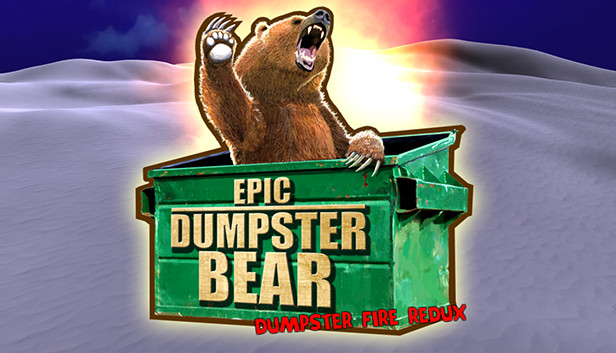 Epic Dumpster Bear