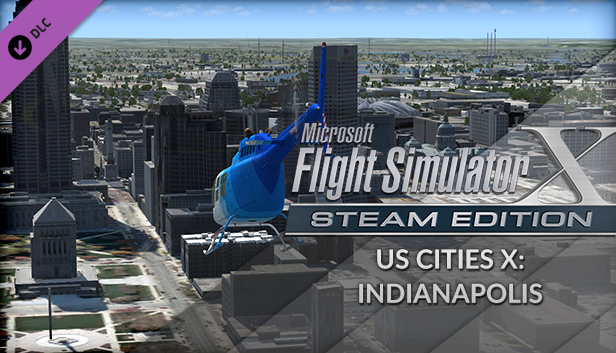 FSX Steam Edition: US Cities X: Indianapolis Add-On Steam capsule image