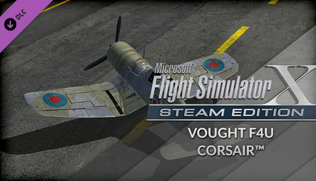 FSX Steam Edition: Vought F4U Corsair™ Add-On Steam capsule image