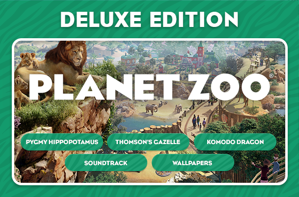 Buy Planet Zoo Deluxe Edition from the Humble Store