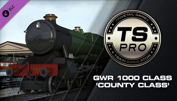 Train Simulator: GWR 1000 Class 'County Class' Steam Loco Add-On Steam capsule image