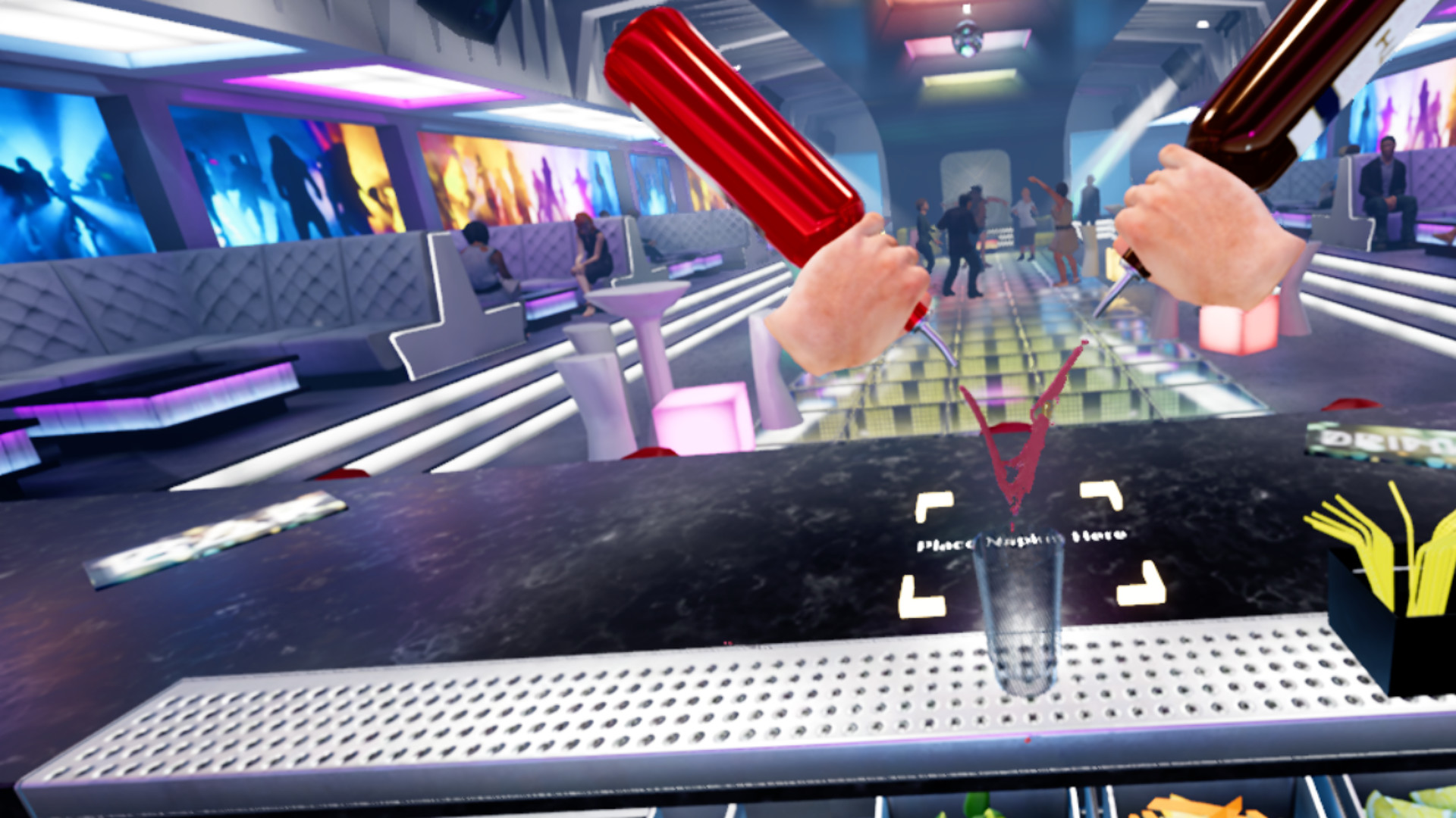 Meta Quest 游戏《调酒师 VR 模拟器》Bartender VR Simulator