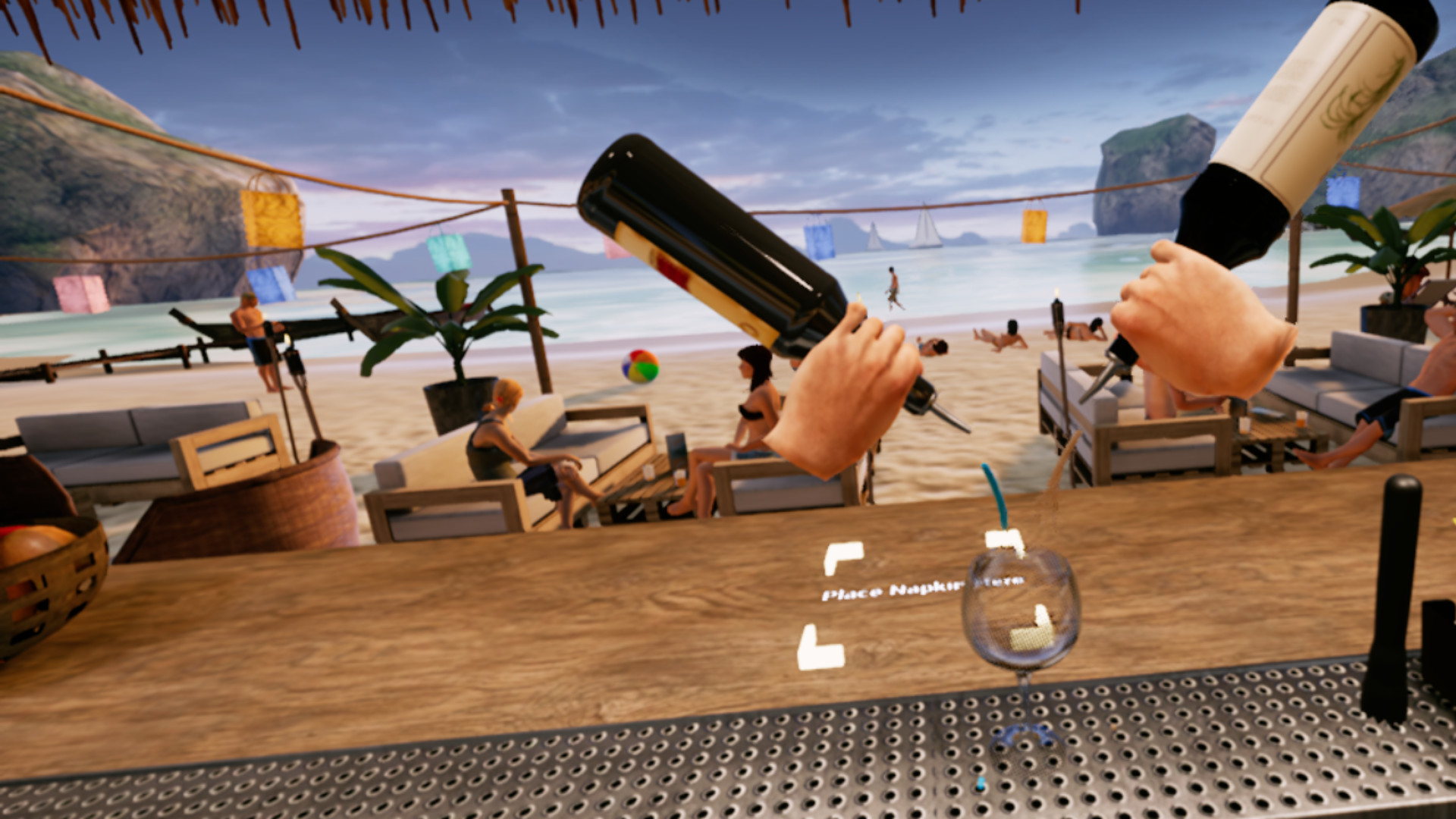 Meta Quest 游戏《调酒师 VR 模拟器》Bartender VR Simulator