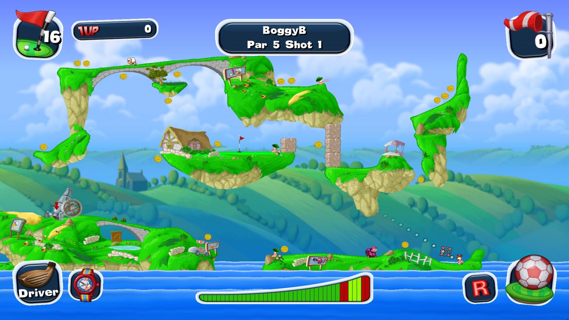 Worms Crazy Golf on Steam