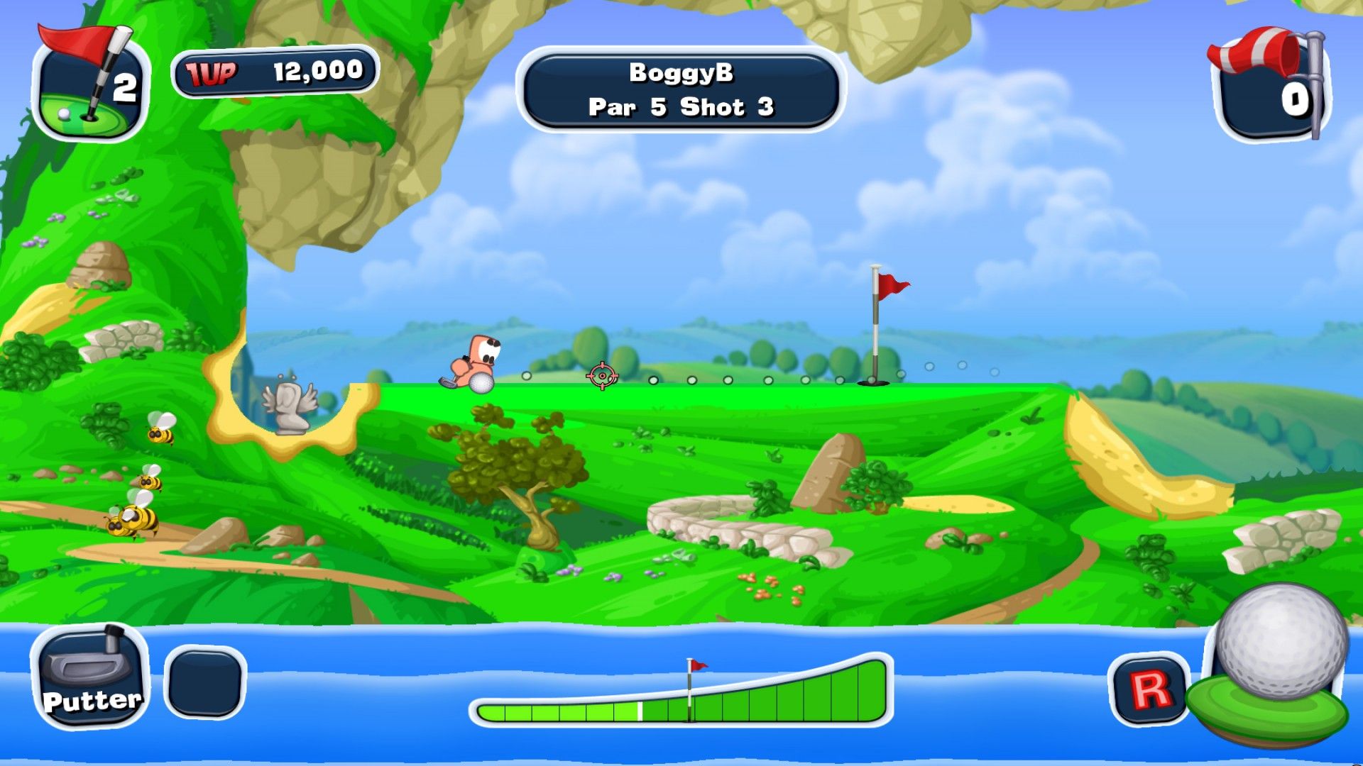 Worms Crazy Golf on Steam