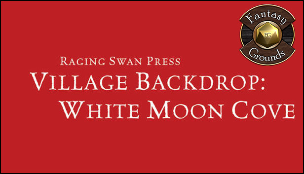 Fantasy Grounds - Village Backdrop: White Moon Cove (5E) Steam capsule image