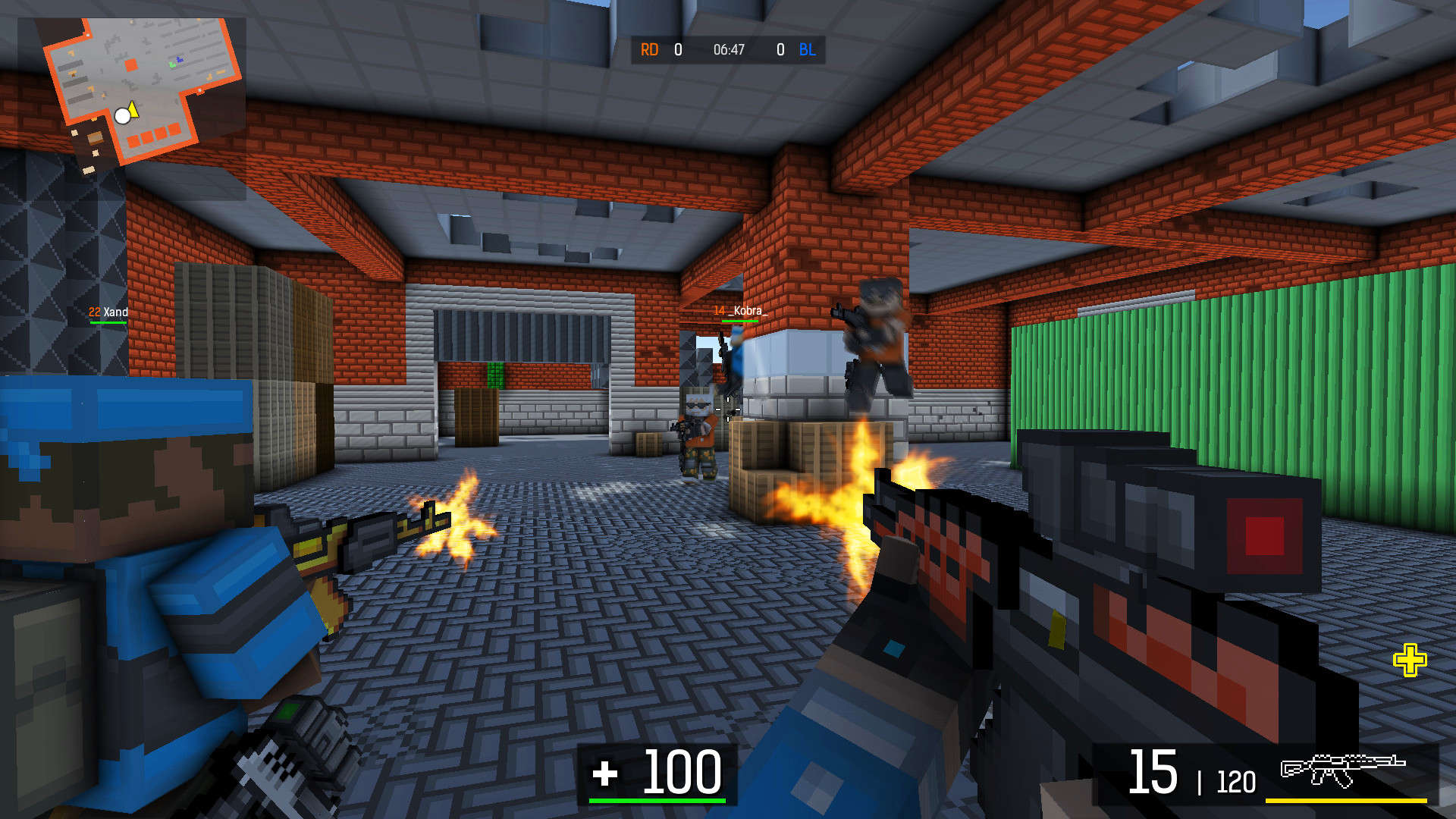 Download] - BLOCKPOST (PC DL) - [Cubic 3D-shooter, Multiplayer FPS