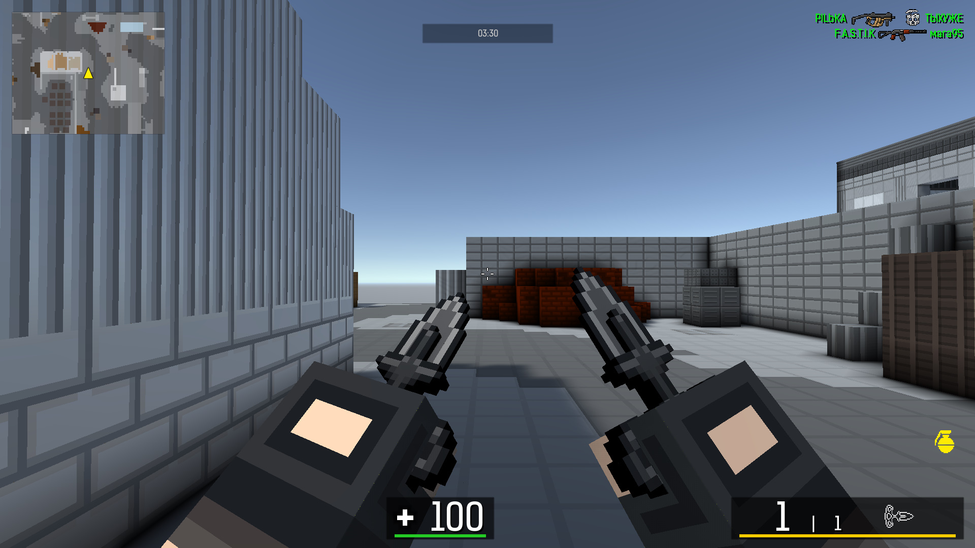 Download] - BLOCKPOST (PC DL) - [Cubic 3D-shooter, Multiplayer FPS