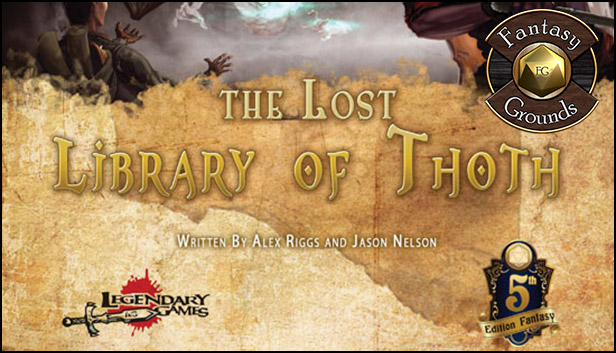Fantasy Grounds - Lost Library of Thoth (5E) Steam capsule image