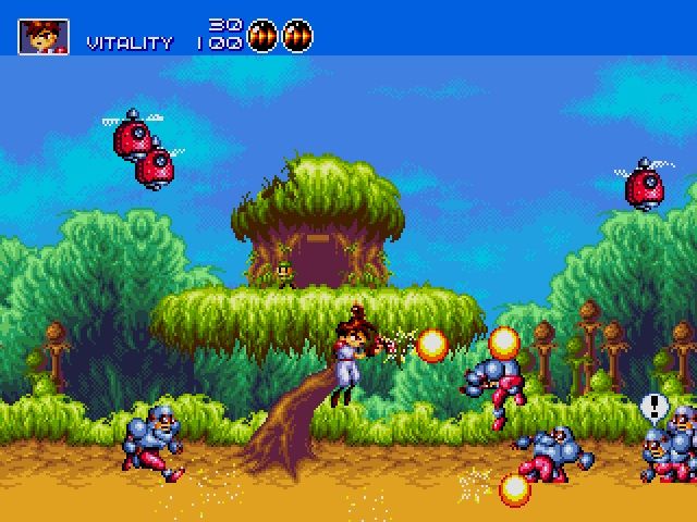 gunstar heroes sega