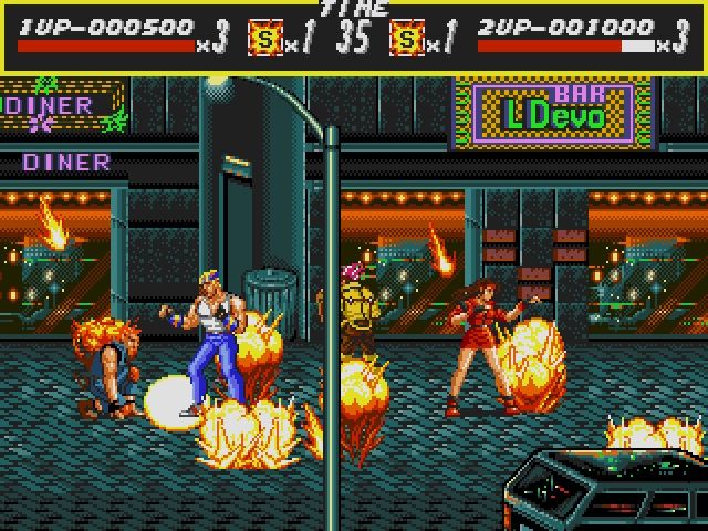 sega game streets of rage