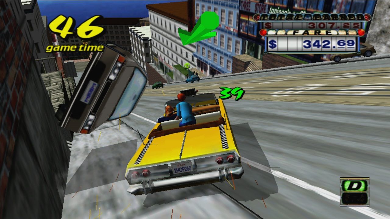 Crazy Taxi on Steam now has original Pizza Hut, KFC and FILA