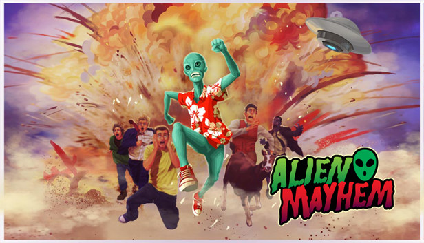 Alien Mayhem Steam capsule image