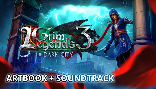 Grim Legends 3: The Dark City - Artbook & Soundtrack Steam capsule image