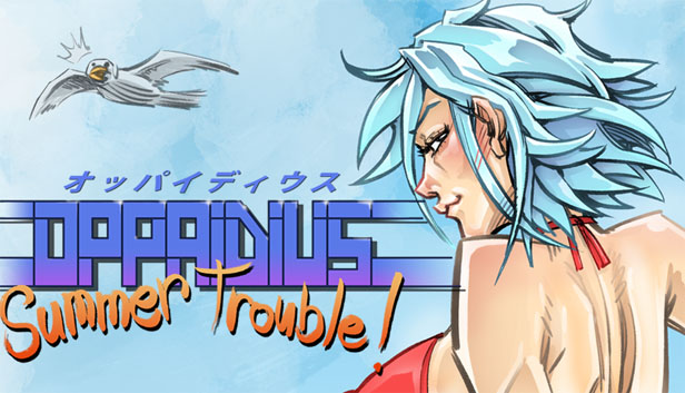 Oppaidius Summer Trouble! Steam capsule image