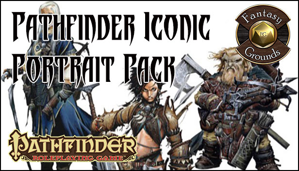 Fantasy Grounds - Pathfinder Iconic Portrait Pack (PFRPG) Steam capsule image