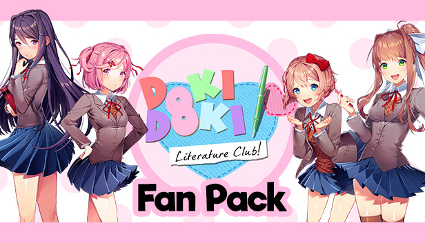 doki doki literature club title screen doki doki literature club title screen
