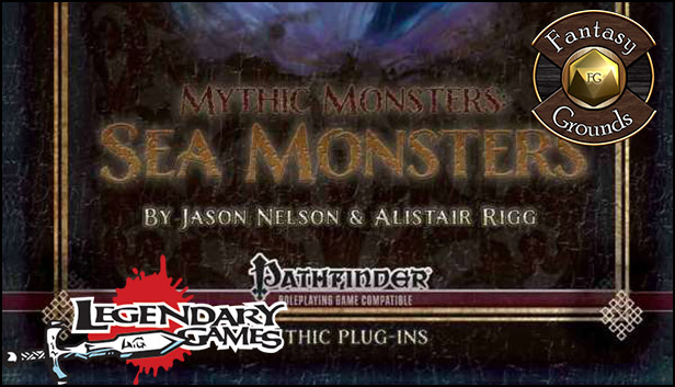Fantasy Grounds - Mythic Monsters #10: Sea Monsters (PFRPG) Steam capsule image