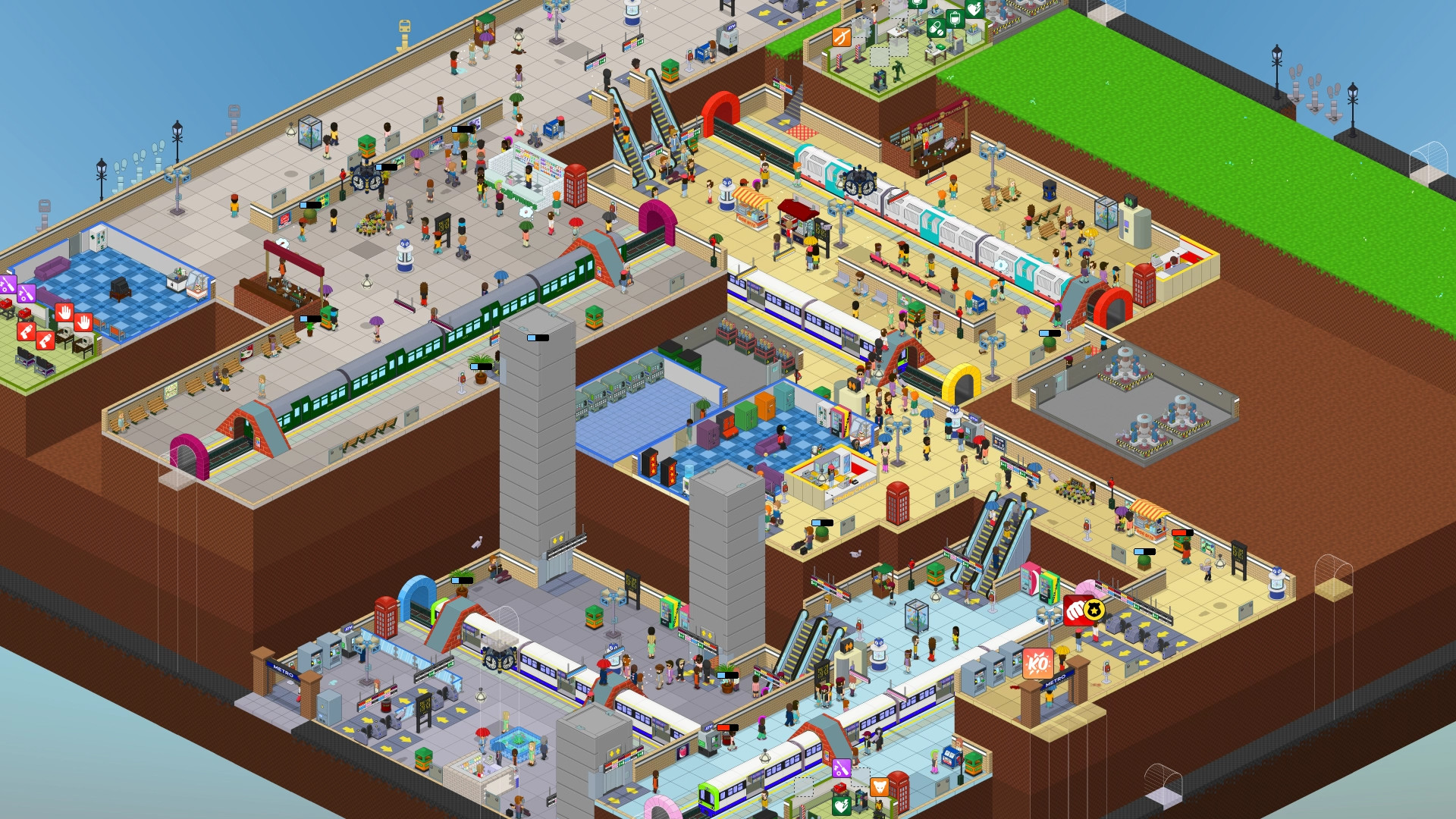 Save 55% on Overcrowd: A Commute 'Em Up on Steam