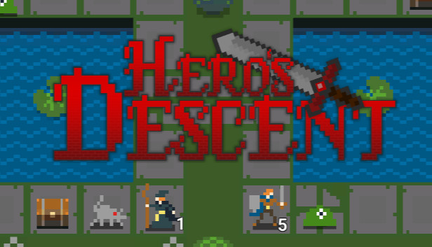 Hero's Descent Steam capsule image