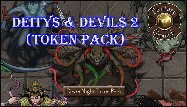Fantasy Grounds - Token Pack 94: Deitys & Devils 2 (Token Pack) Steam capsule image