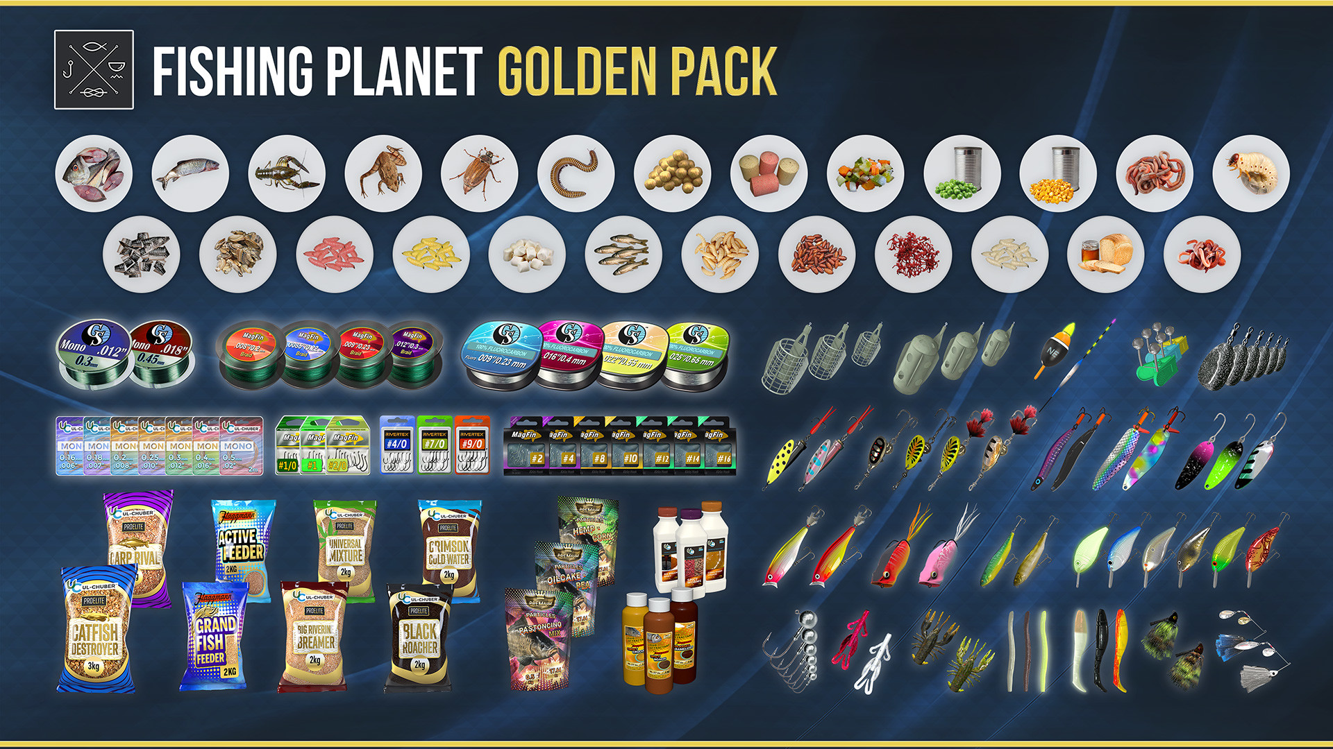 Ledig triathlon tetraeder Fishing Planet: Golden Pack on Steam