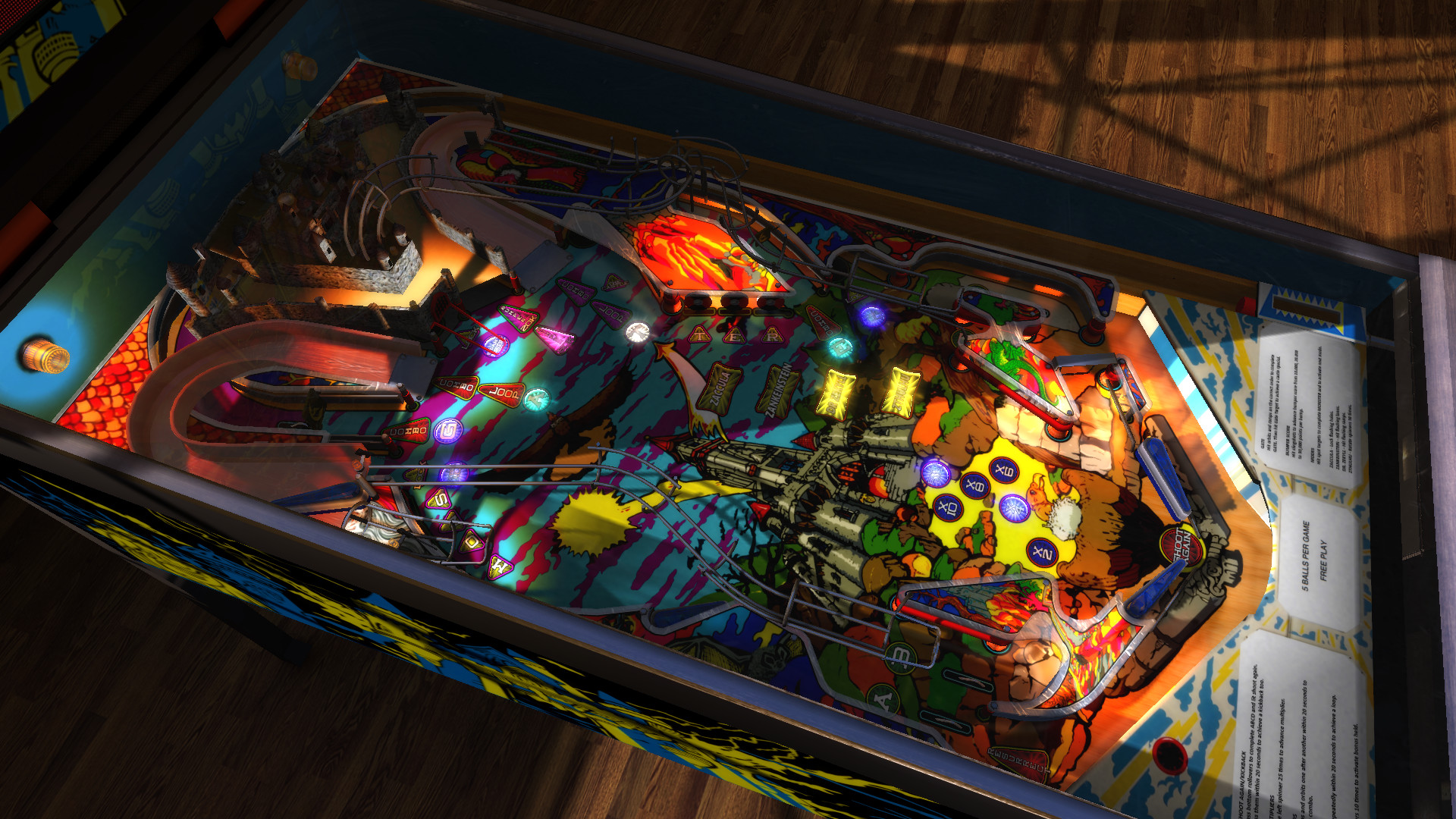Zaccaria Pinball - Magic Castle 2017 Table on Steam