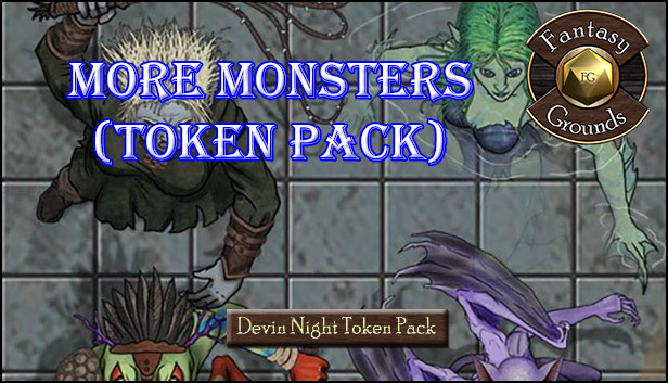 Fantasy Grounds - Token Pack 53: More Monsters (Token Pack) Steam capsule image