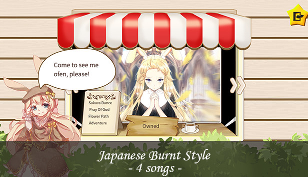Master Project - 《Japanese Burnt》 Steam capsule image