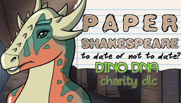 Paper Shakespeare, Charity Outfit Pack: Dino DNA Steam capsule image