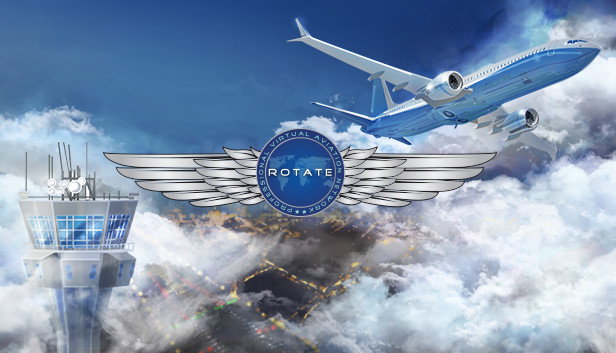 Rotate – Professional Virtual Aviation Network Steam capsule image