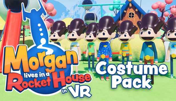 Morgan lives in a Rocket House in VR - "Tip Jar" Costume Pack Steam capsule image