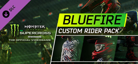 Monster Energy Supercross - Bluefire Custom Rider Pack header image