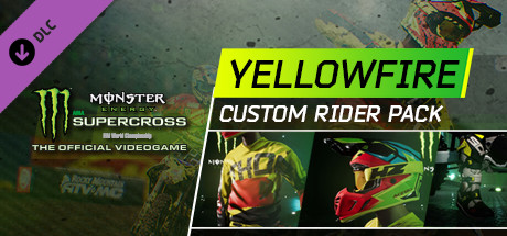 Monster Energy Supercross - Yellowfire Custom Rider Pack header image