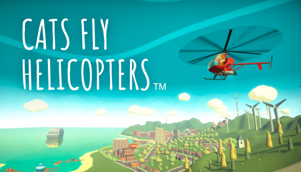 Cats Fly Helicopters Steam capsule image