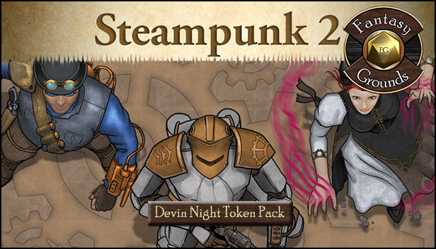 Fantasy Grounds - Devin Night Pack 77: Steampunk 2 (Token Pack) Steam capsule image