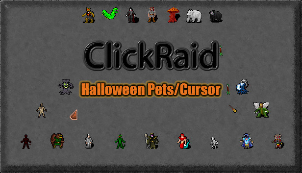ClickRaid - Halloween Pets/Cursor Steam capsule image