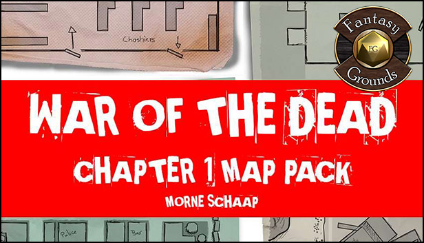 Fantasy Grounds - War of the Dead - Chapter 1 (Map Pack) Steam capsule image