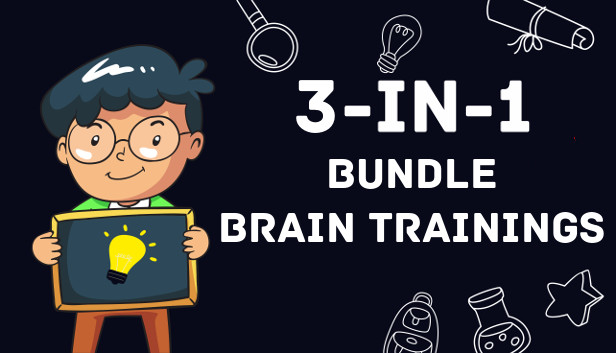 3-in-1 Bundle Brain Trainings concurrent players on Steam