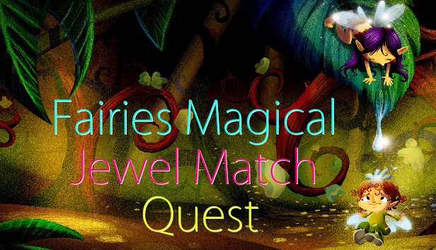 Fairies Magical Jewel Match Quest Steam capsule image