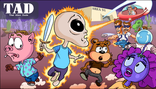 TAD: That Alien Dude Steam capsule image