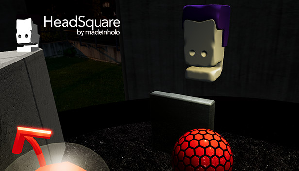 HeadSquare - Multiplayer VR Ball Game Steam capsule image