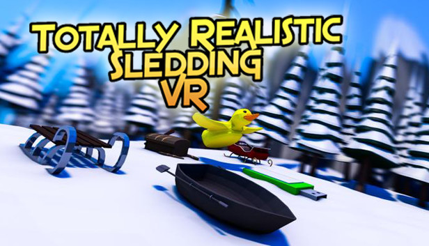 Totally Realistic Sledding VR Steam capsule image