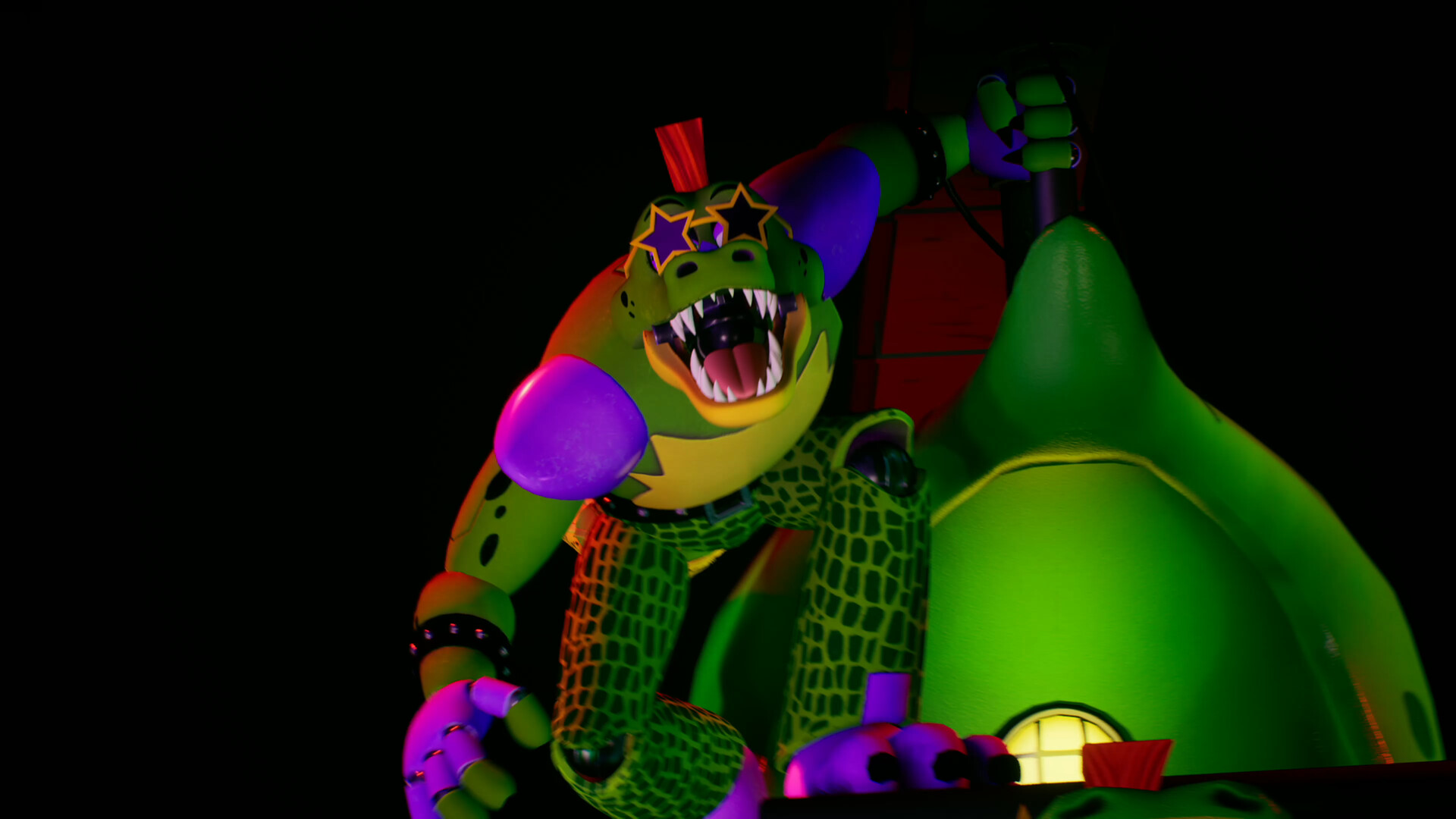 FNAF Backstage Pass Fnaf Security Breach Mega Pizzaplex -  Portugal