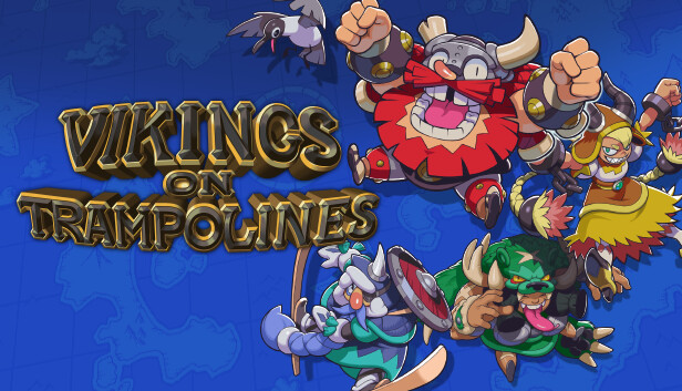 Vikings On Trampolines Steam capsule image