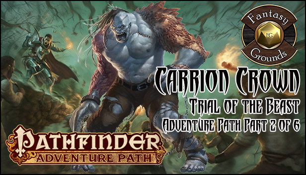 Fantasy Grounds - Pathfinder RPG - Carrion Crown AP 2: Trial of the Beast (PFRPG) Steam capsule image