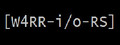 W4RR-i/o-RS