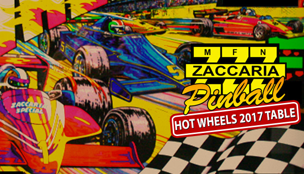 Zaccaria Pinball - Hot Wheels 2017 Table Steam capsule image