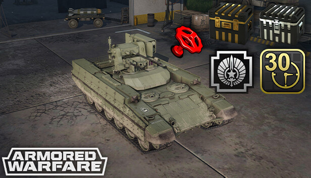 Armored Warfare - BMPT General’s Pack Steam capsule image