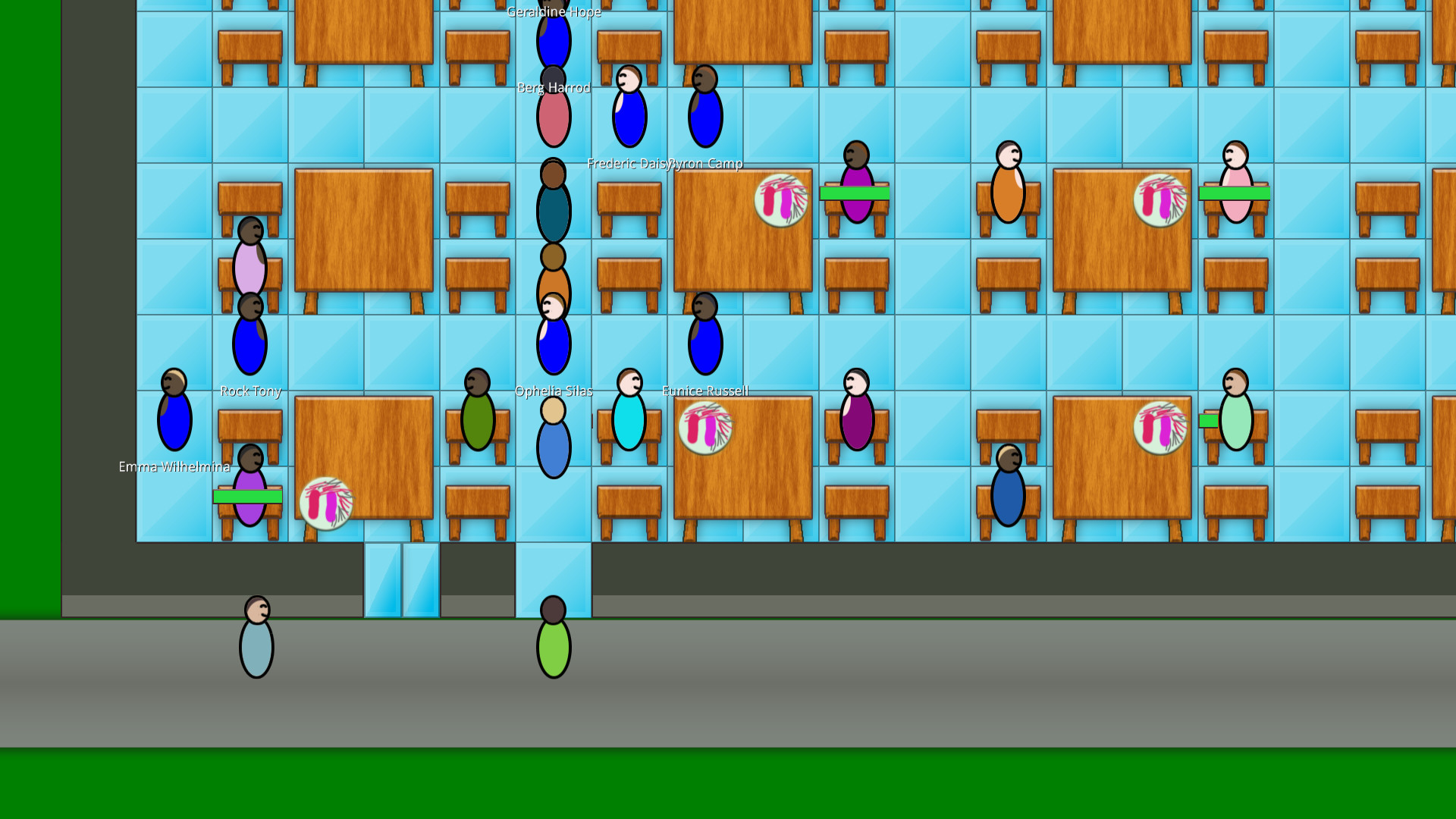 Cleanliness restaurant tycoon